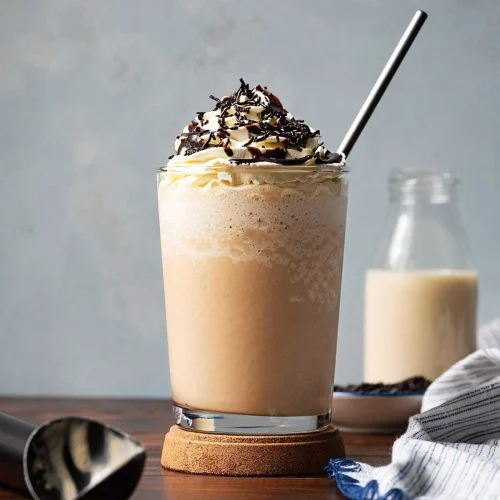 Iced Coffee with Ice Cream
